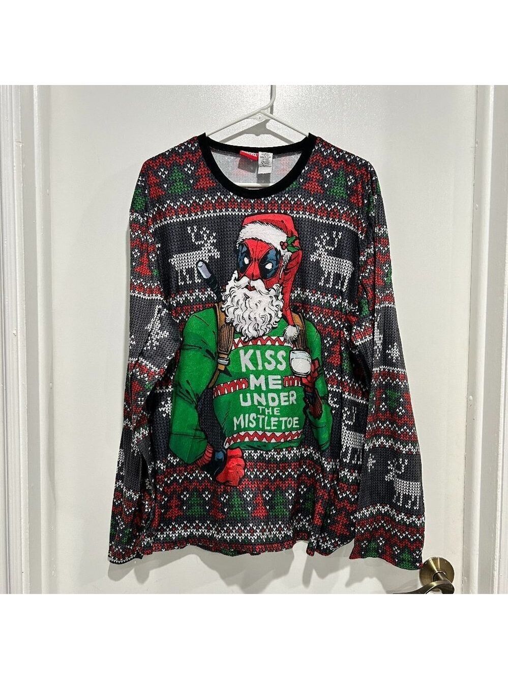 Unisex Marvel Deadpool PJ top Size XL